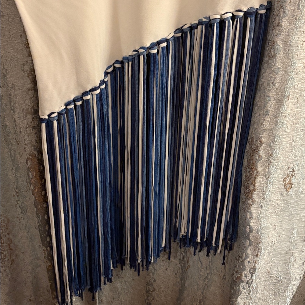 Sandro Fringed Maxi Dress - Picture 6 of 10